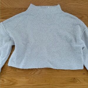 Free People Soft Heather Gray Pullover